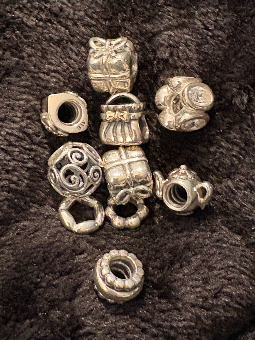 Sterling Silver Vintage Pandora Charm Lot